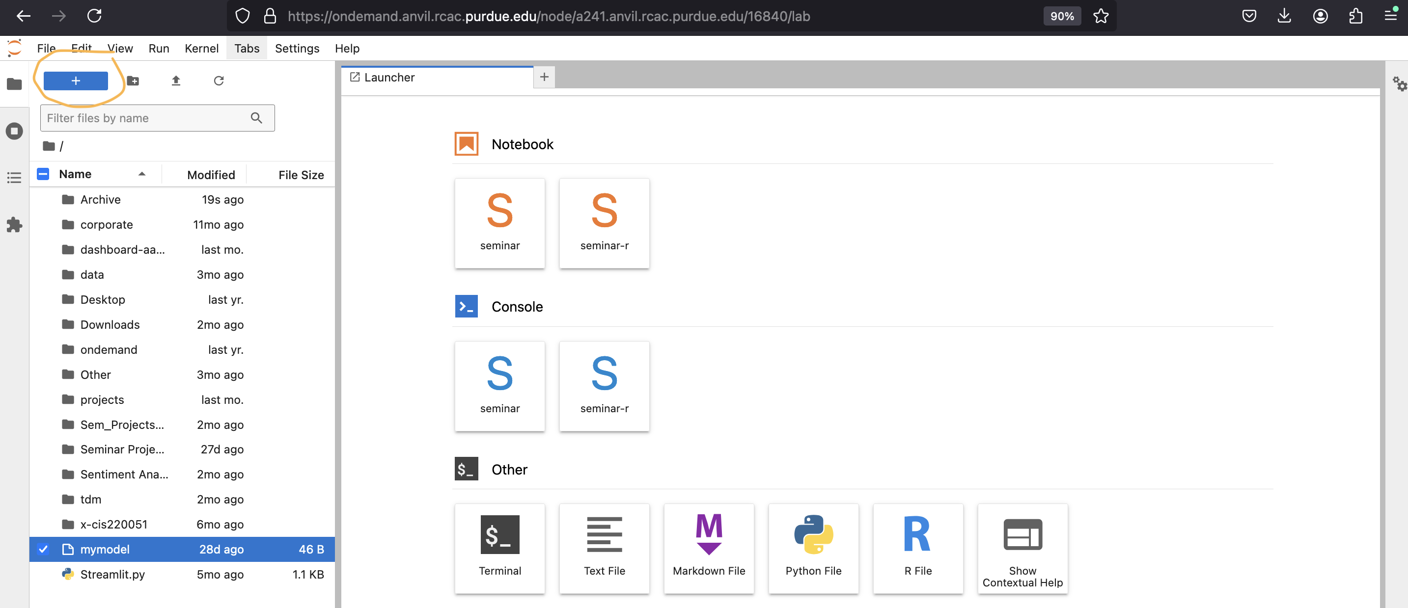 The OnDemand Options Bar